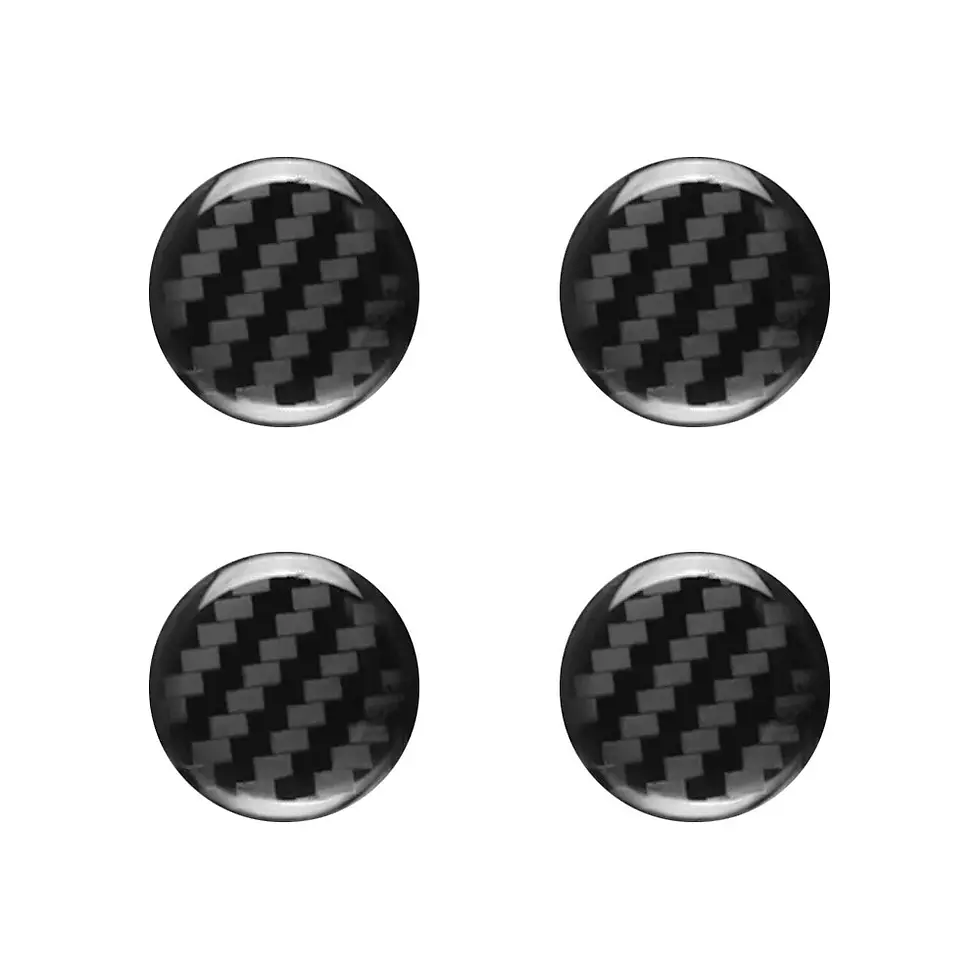 Thumbnail: Car Door Lock Hole Sticker Door Keyhole Trim Protective Stickers 4Pcs Decoration