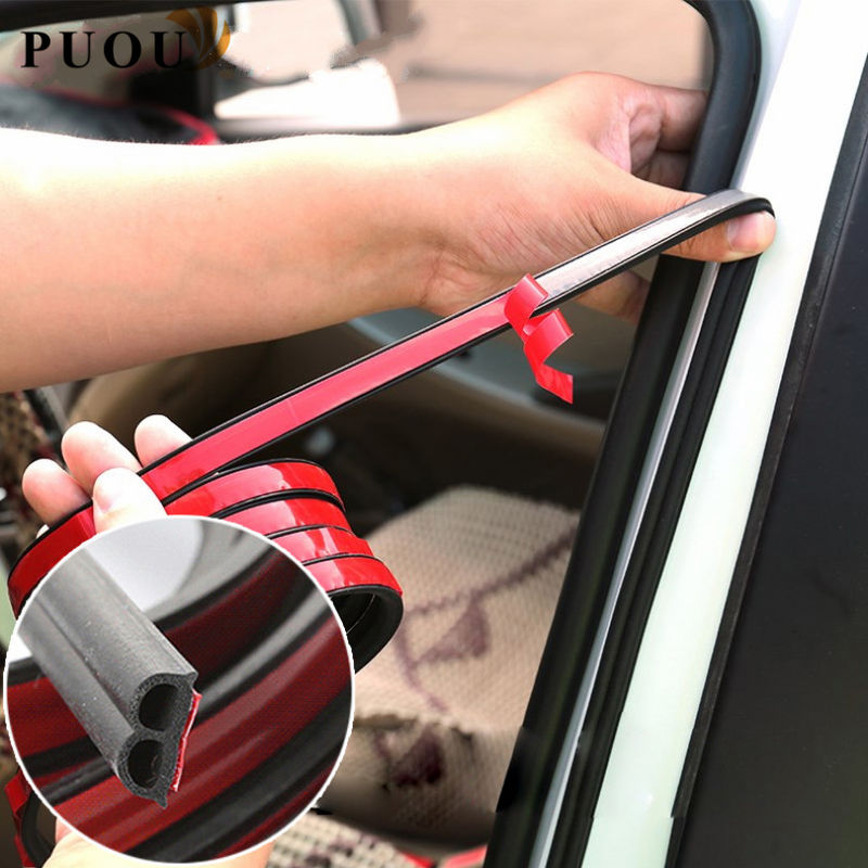 Car Accessories Door Rubber Seal Strips Sticker For Citroen C4 C5 C3 Picasso Xsa