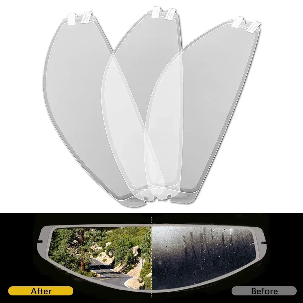Motorcycle Helmet Anti-fog Visor Film Motorcycle Helmet Clear Patch Film Accesso