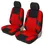 Thumbnail: Car Seat Covers Set Polyester Fabric Universal Fits Most Cars Covers Car Seat Pr