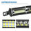 Thumbnail: UMEXUS 12'' LED Light Bar, IP68 Waterproof Single Row LED Work lights for A..