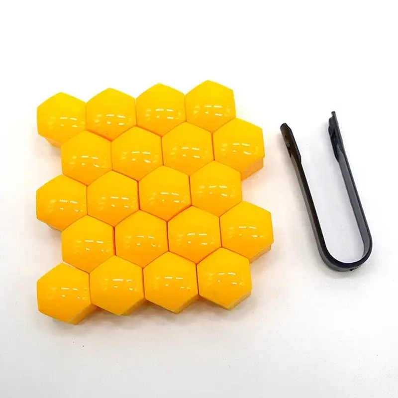 Thumbnail: 17/19/21mm 20Pcs Car Wheel Nut Caps Anti-Rust Auto Hub Screw Protection Covers C