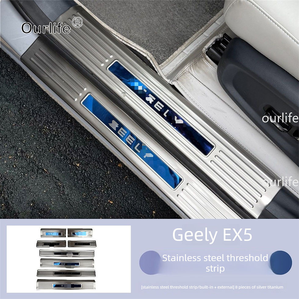 Thumbnail: For Geely Galaxy E5 Geely EX5 2026 2027 Proton Emas 7 EV Car Door Sill Guards Pr