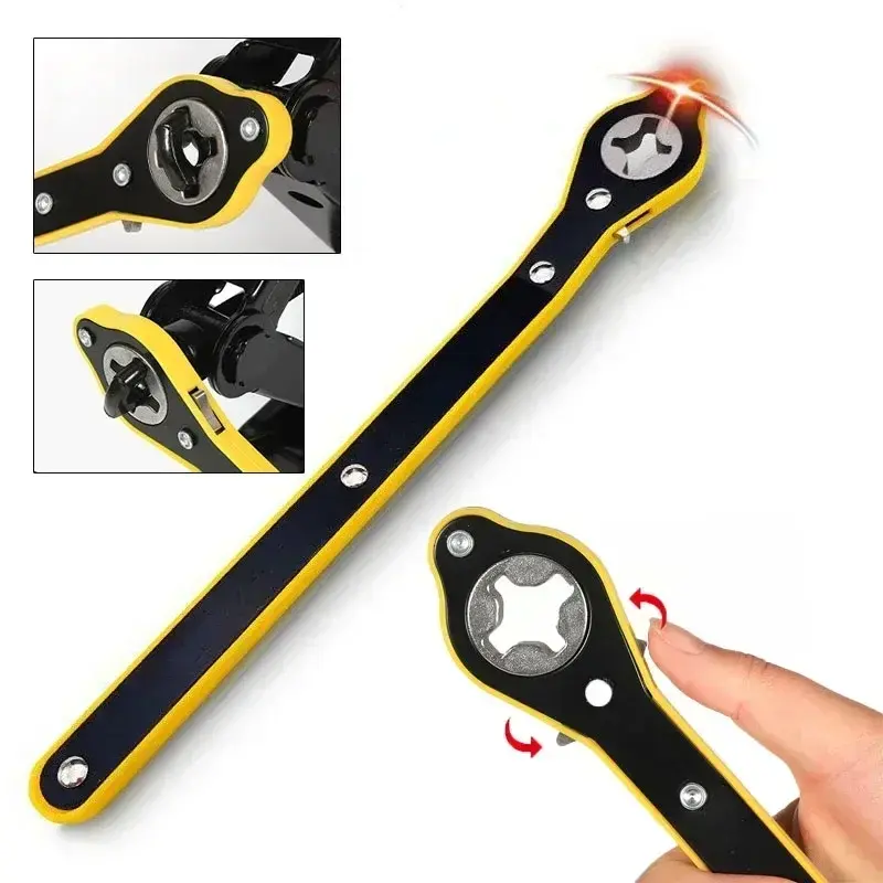 Car Mounted Small Car Universal Crank Handle Accessories with CAR Tools Car Jack