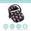 Thumbnail: Car Seat Cover, Winter Carseat, Canopy Car Seat Cover Baby Girls, Floral Rose
