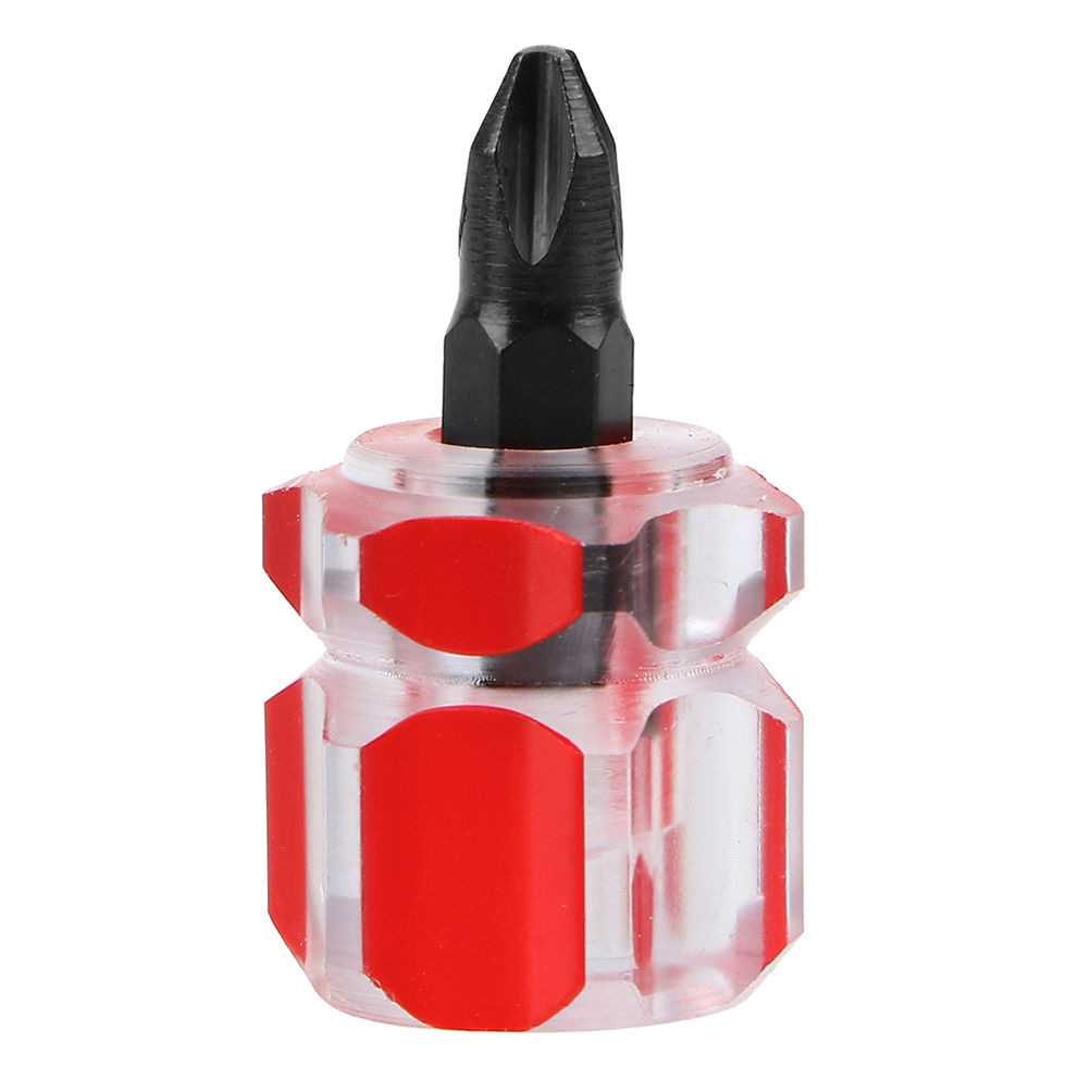 Thumbnail: Slotted Screwdriver Repair Hand Tools Mini Short Small Split Car Fender Repair T