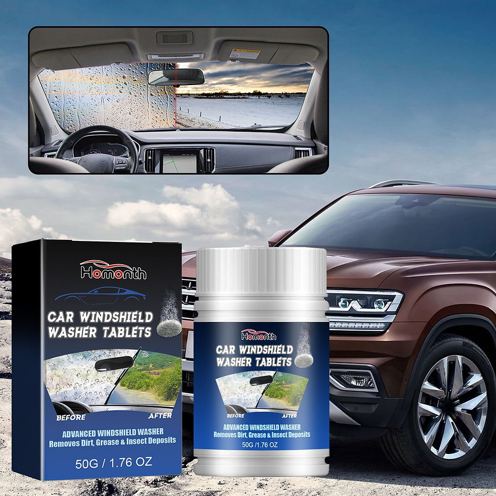 Thumbnail: Windshield Washer Tablets, 50g Windshield Washer Tablets, Car Glass Wiper F..