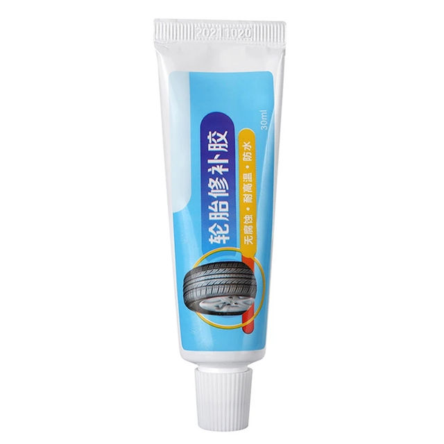 Thumbnail: 1/2Pcs Tire Repair Black Glue Liquid Strong Rubber Wear-resistant Non-corrosive