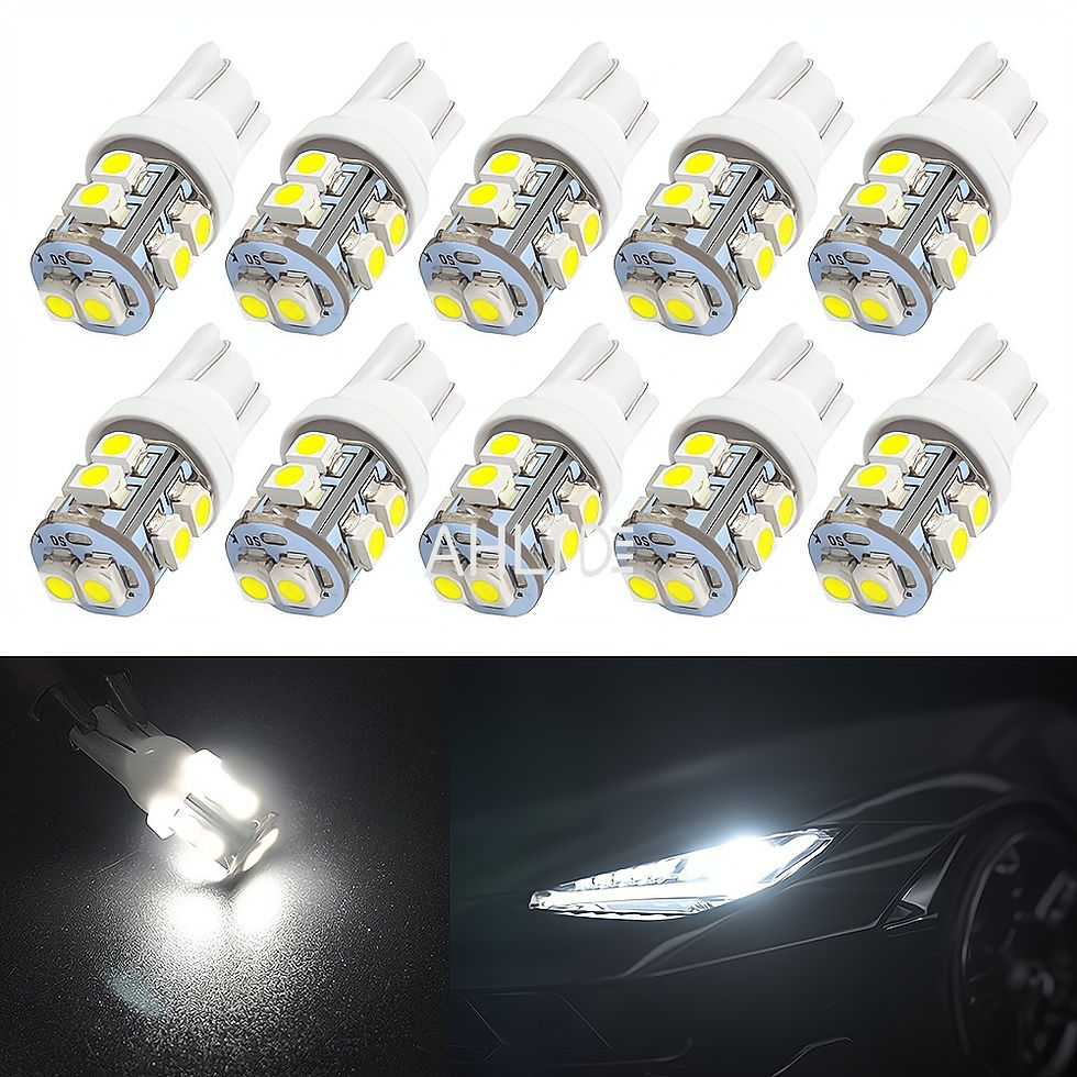 Thumbnail: 1/2/6/10Pc T10 Car Led Brake Turn Signal Lamp Motorcycle Headlight Bright 194 W5