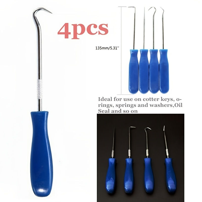Thumbnail: 4Pcs/set Car Auto Vehicle Oil Seal Screwdrivers Set Car O-Ring Seal Gasket Pulle