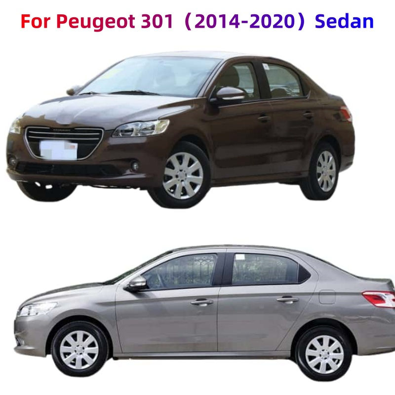 Thumbnail: For Peugeot 307 308 3008 408 3008 508 206 207 301 Window Visor Side Vent Rain Gu