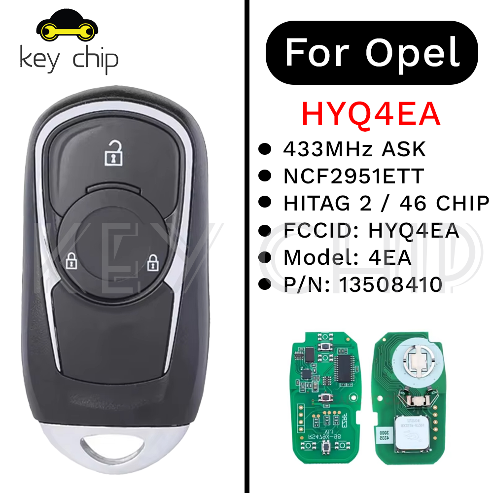 For Buick Encore 2017-2019 For Opel Astra K Insig HYQ4EA Smart Remote Key 315MHz
