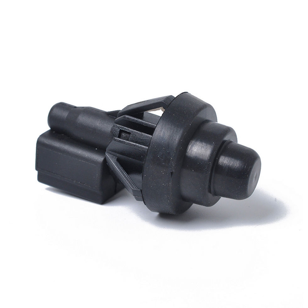 Thumbnail: 1pc/2pcs Door Interior Light Switch Sensor 2.16 Inch Black-Plastic Fits For Rena
