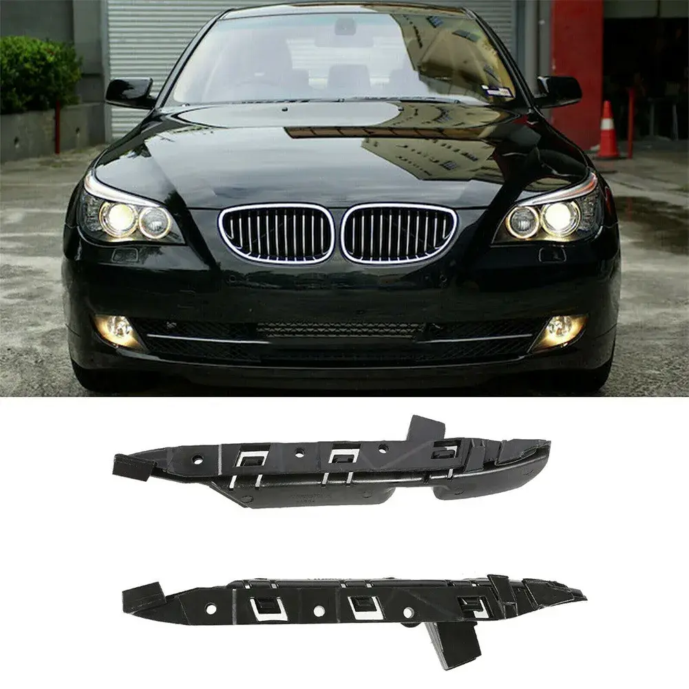 2pcs For BMW L+R Front Bumper Bracket Guide Support #51117033706 51117033705 For