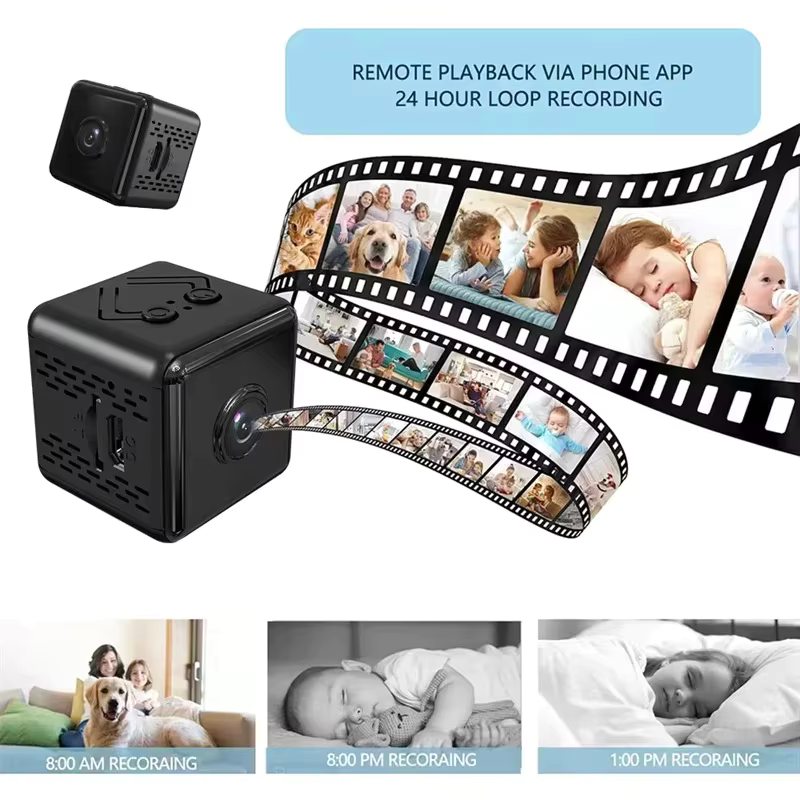 Thumbnail: Mini WIFI Camera 4K Full HD Home Security Camcorder Night Vision Micro Cam Motio