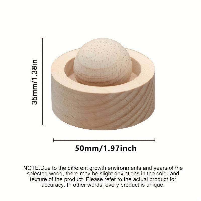 Thumbnail: Car & Home Essential Oil Diffuser - Made of Wood Mini Cute Natural Fragrance Dif