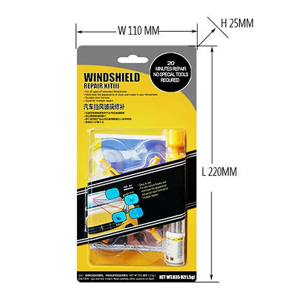 Thumbnail: Car Window Repair Tools Windshield Repair Kits DIY Auto Glass Windscreen