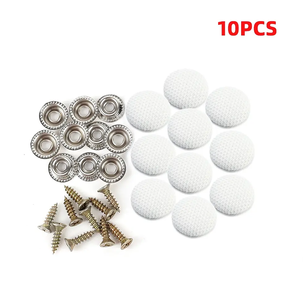 Thumbnail: Car Interior Roof Fixing Buckles Screw Set Headliner Cloth Fabric Rivets Retaine