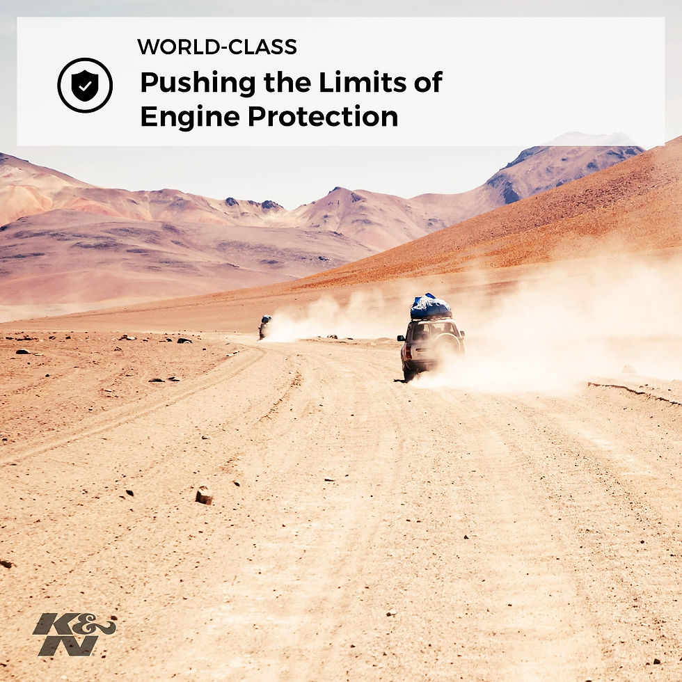 K&N 33-2437 High Performance Replacement Air Filter