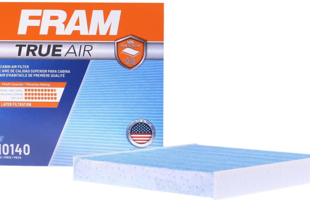 FRAM CV10140 TrueAir Premium Cabin Air Filter with N95 Grade Filter Media f..