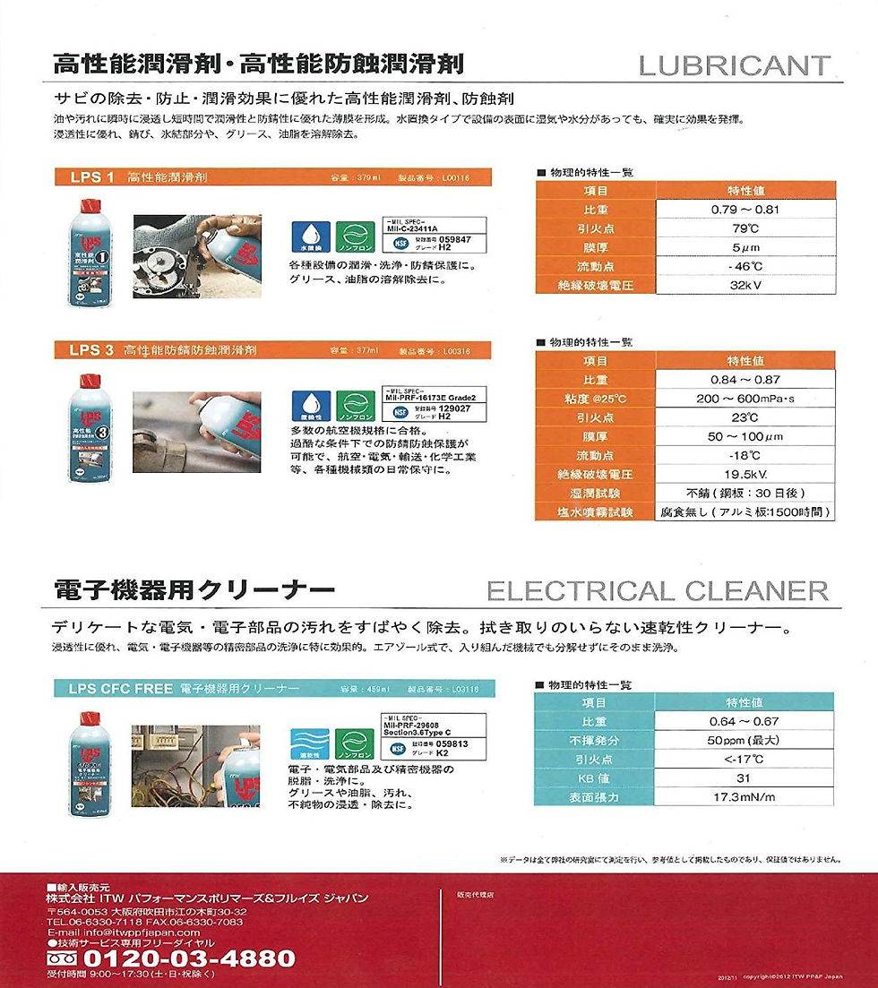 Thumbnail: Lps 00116 #1 11OZ AEROSOL LUBRICANT GREASELESS