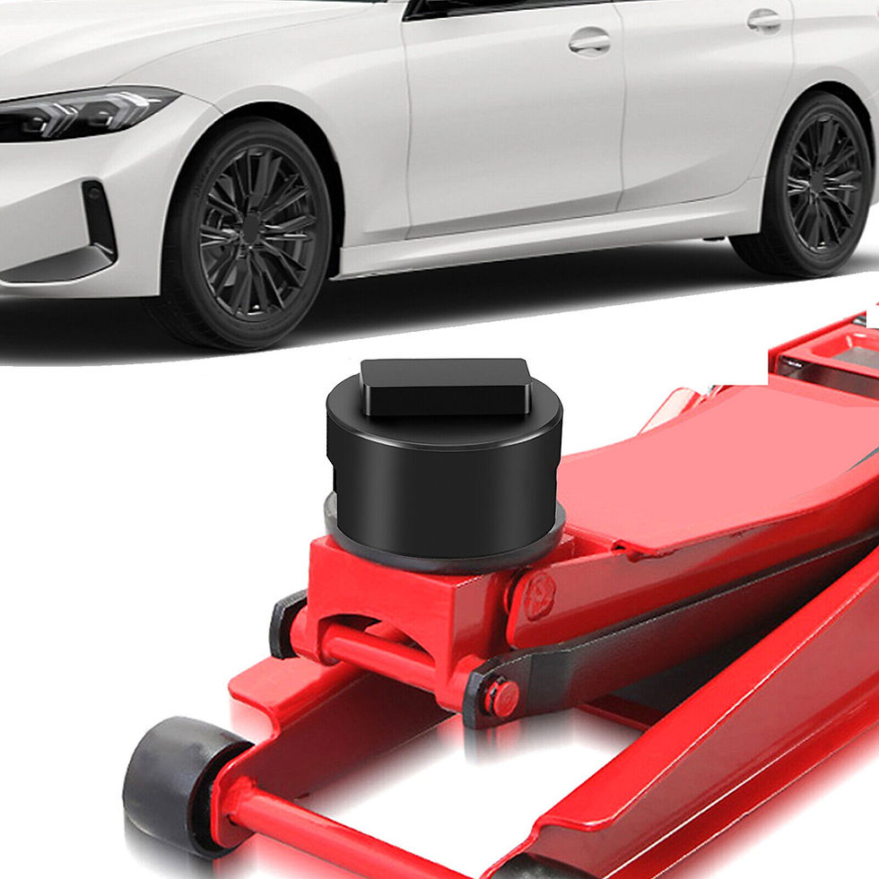 Thumbnail: For BMW Car Stand Rubber Pads Universal Frame Rail Adapter Scissor Jack For BMW