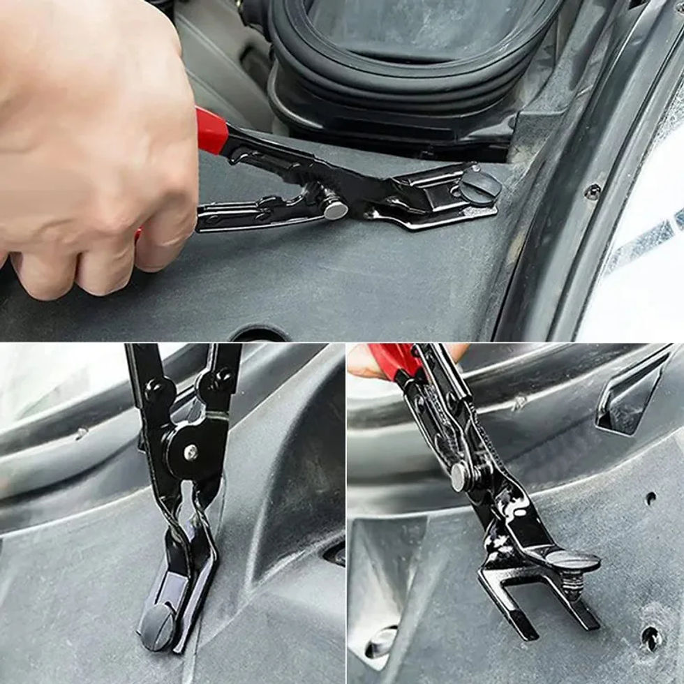 Thumbnail: Car Headlight Repair Installation Tool Trim Clip Removal Pliers Van Door Panel F