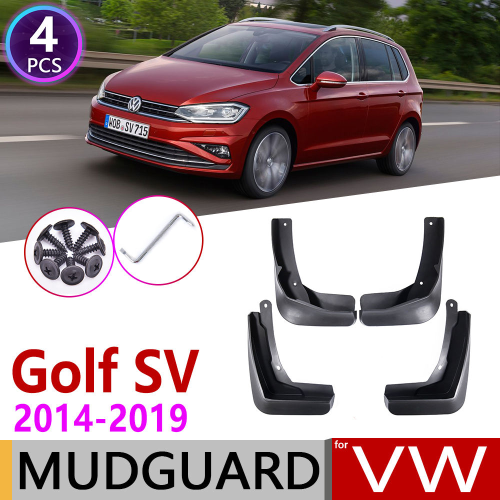 for Volkswagen VW Golf Sportsvan SV 2014~2019 Mk7 2014~2019 Mudflap Fender Mud G