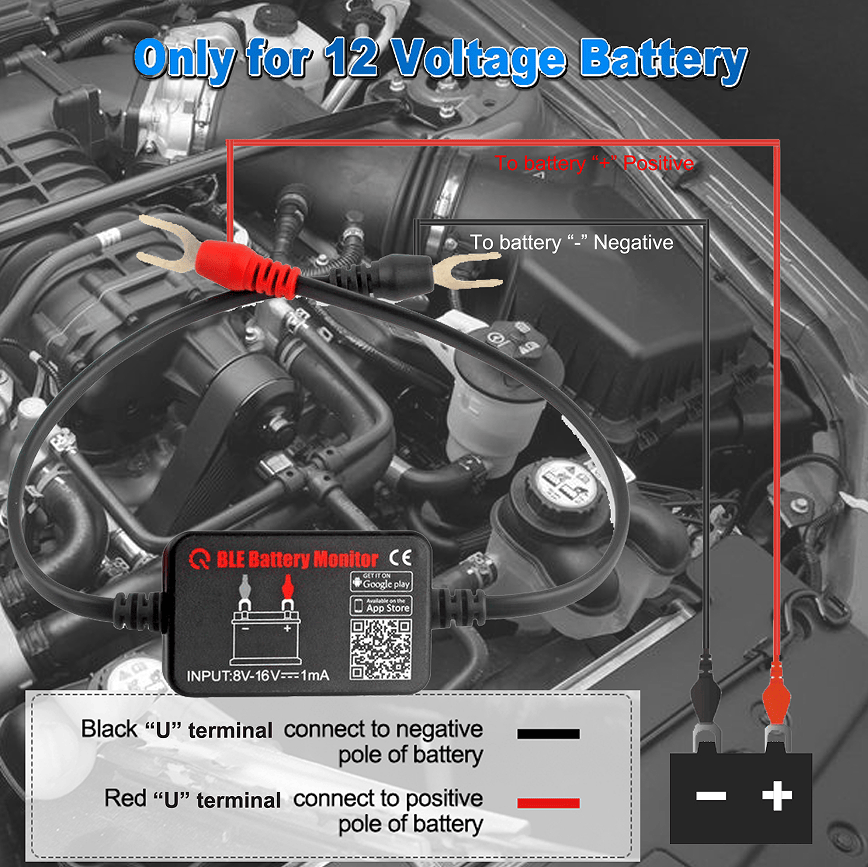 Thumbnail: Car Battery Monitor New digital Bluetooth Car Battery monitoring tool available 