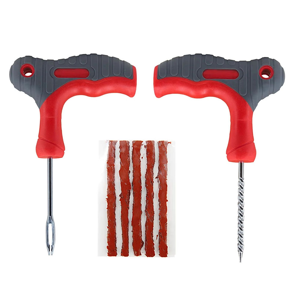 Thumbnail: Car Tire Repair Tool Kit Auto Emergency Flat Tire Puncture Plug Needle Nose Plie