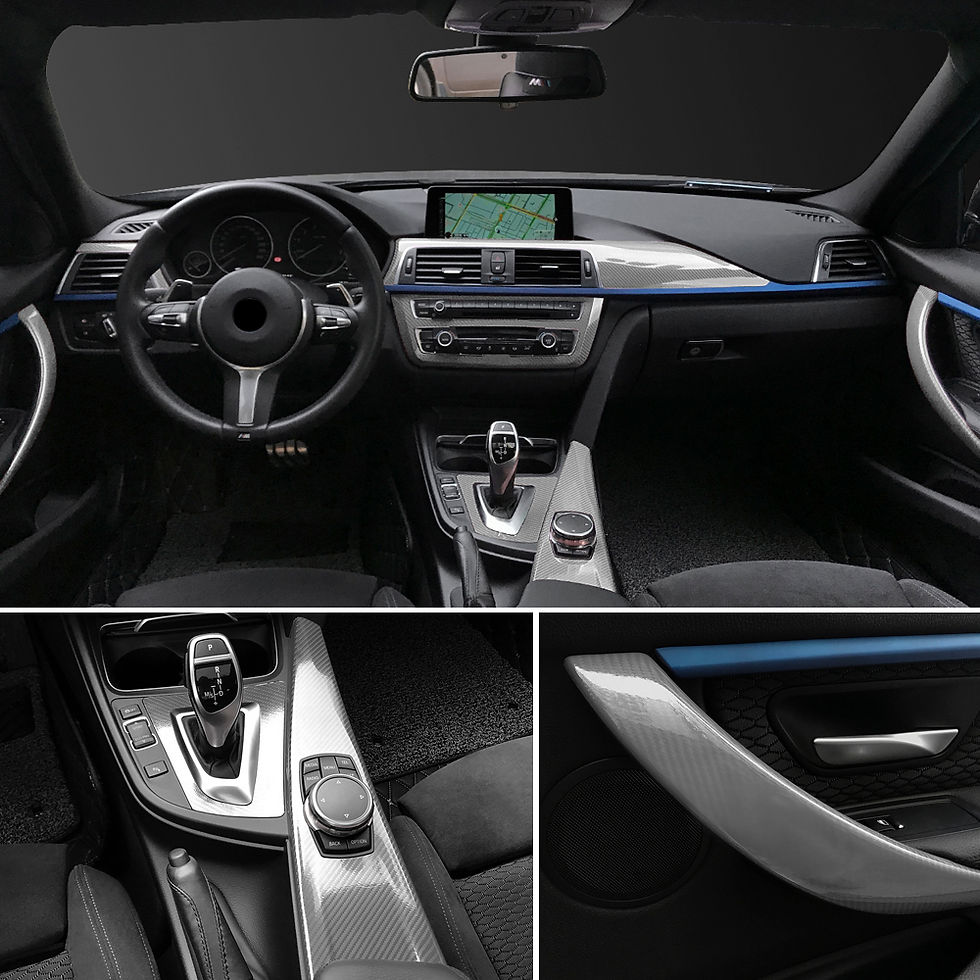 Thumbnail: Car Styling 50*200cm DIY High Glossy 5D Carbon Fiber Vinyl Wrap Film Motorcyle A