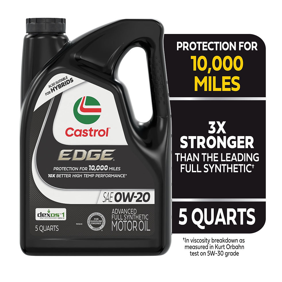 Thumbnail: Castrol EDGE 0W-20 Advanced Full Synthetic Motor Oil, 5 Quarts