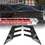 Thumbnail: Universal Rear Windshield Side Spoiler Side Vents Decoration General Window Louv