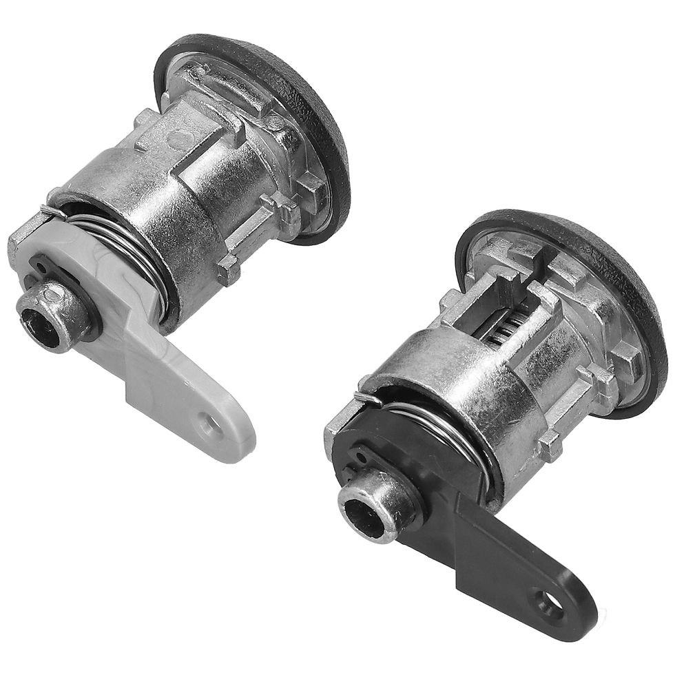 Thumbnail: Front Door Lock Barrels LeftRight Locking Cylinder Keys Fit for Ford Courier/Fie