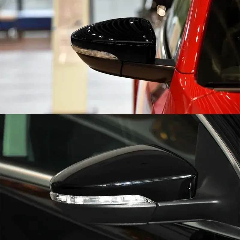 Thumbnail: Carbon Look Side Wing Mirror Cover for VW Golf 7.5 MK7 7 GTD R GTI 6 Passat B7 C
