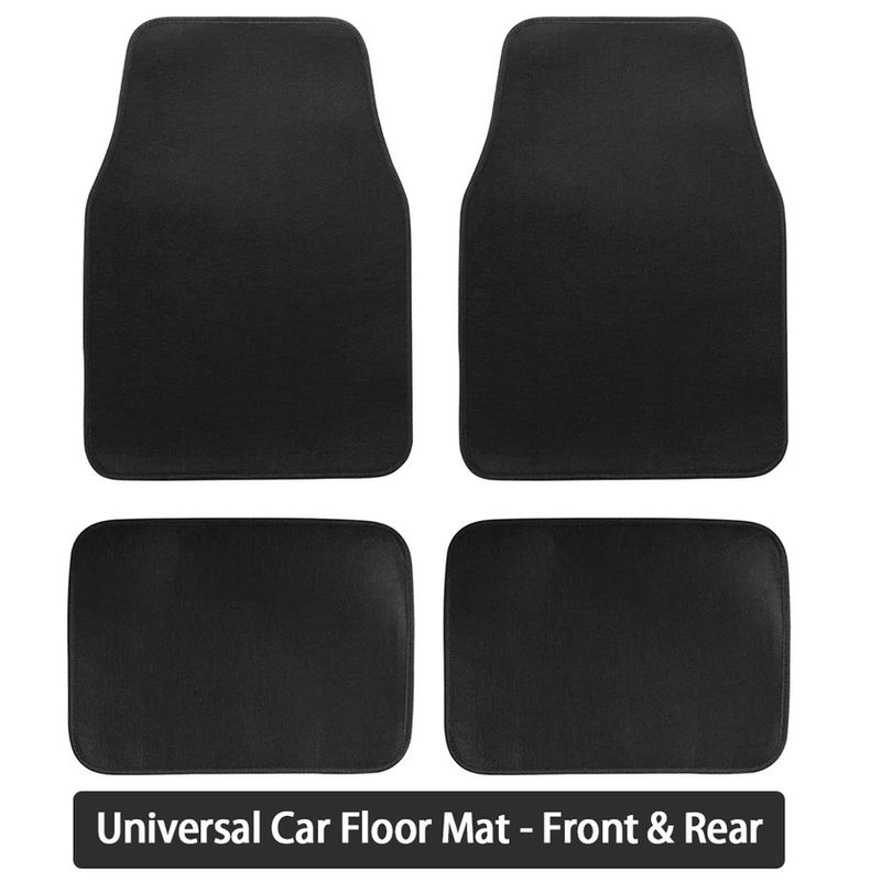 Universal Car Floor Mat Front & Rear Automotive Carpet Floor Mats For Auto SUV S