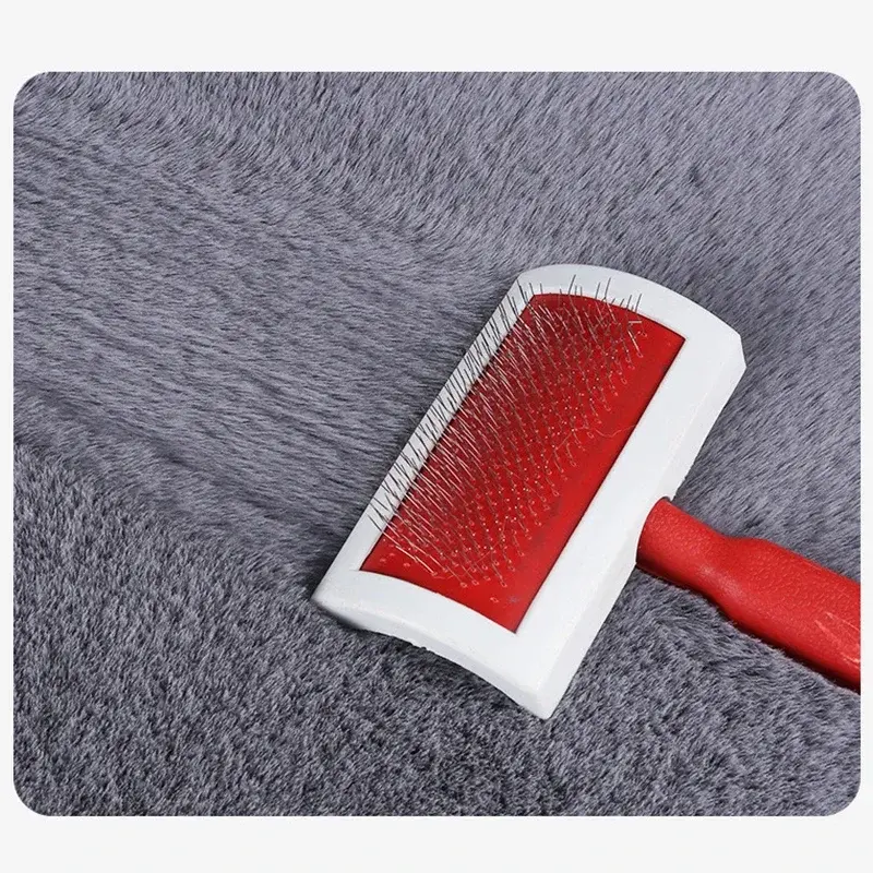 Thumbnail: Winter Plush Rabbit Fur Car Seat Cushion Winter Warmth Thickened Wool One Piece