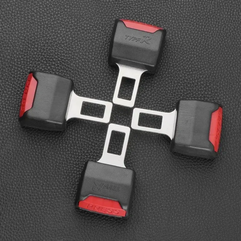 Thumbnail: 1Pc/2Pcs Car Seat Belt Clip Extender Safety Seatbelt Lock Buckle Plug Thick Inse