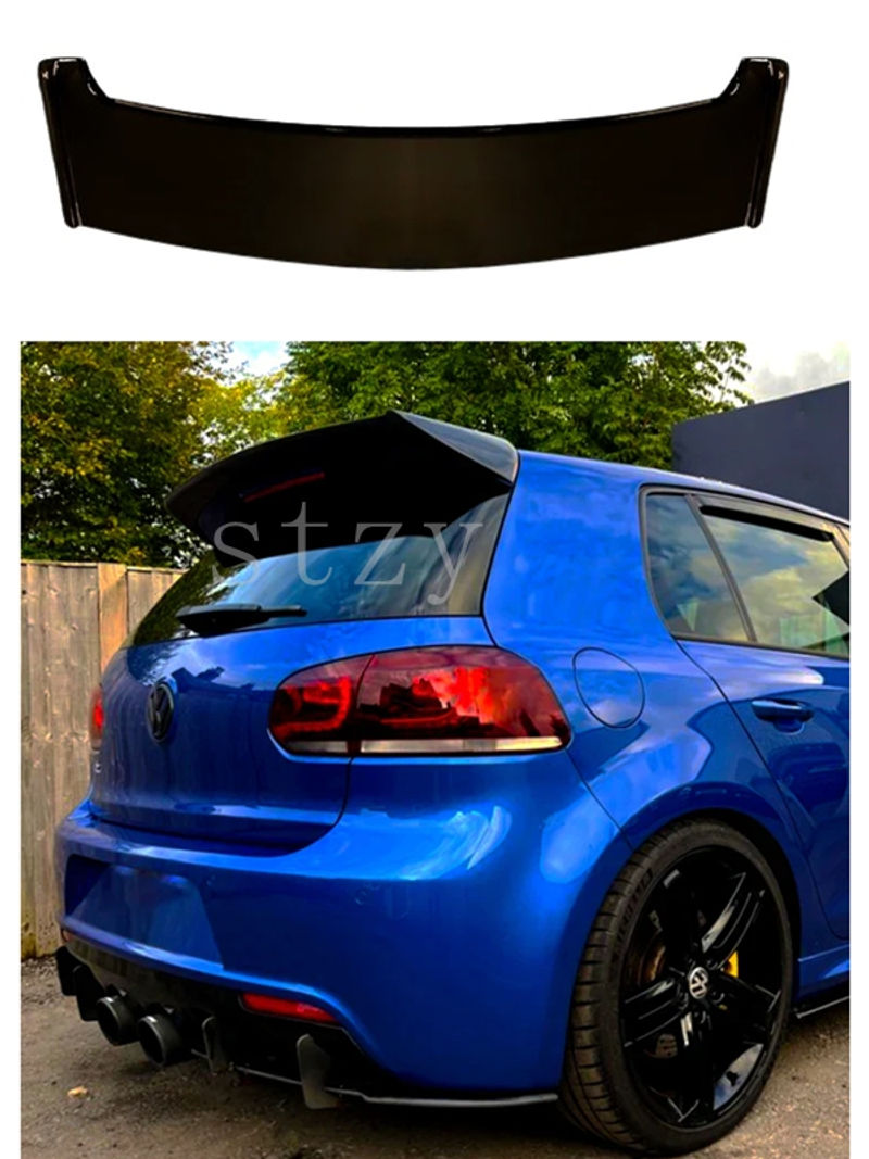 Thumbnail: 2010-2013 for Volkswagen VW Golf 6 MK6 GTI R Spoiler rear window roof spoiler VW