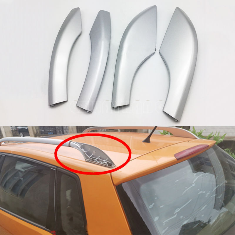 For VW CROSS POLO 2007 2008 2009 2010 2011 Car Roof Luggage Rack Cover Cap Lid R