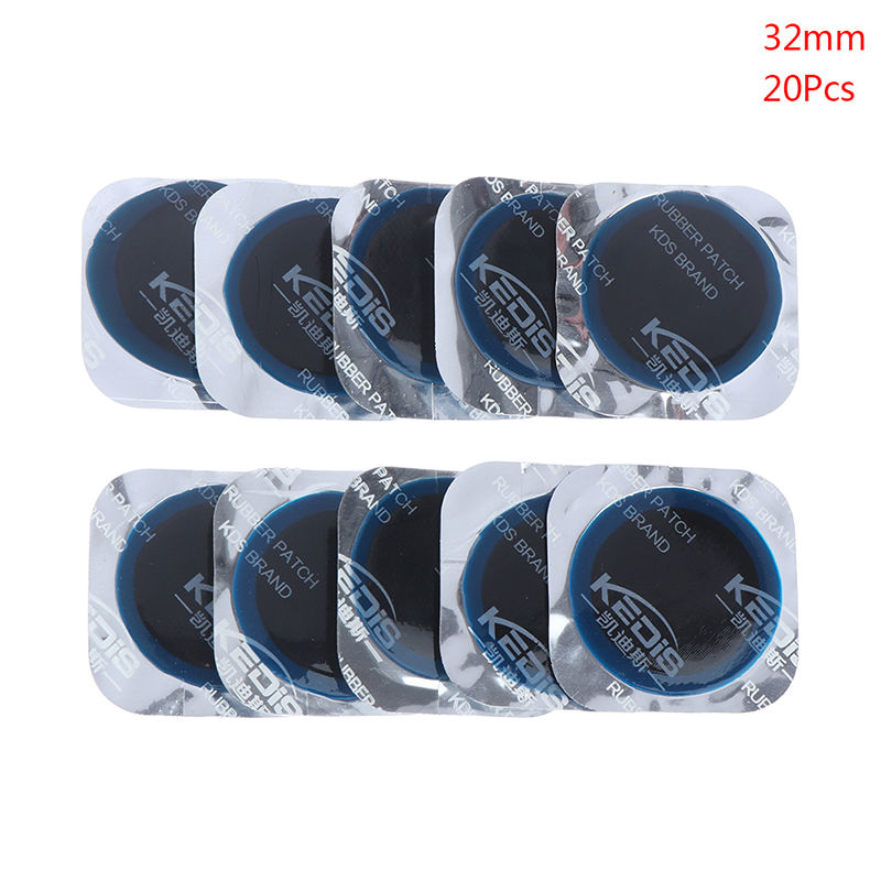 Thumbnail: 20pcs Inner Tube Puncture Repair Kit Car Van Bike Truck Tire Tyre Patches Light
