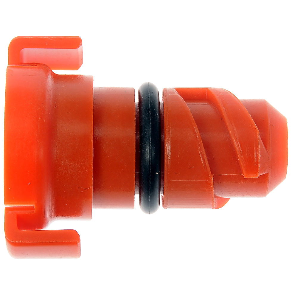 Thumbnail: Dorman 097-826CD Oil Drain Plug - Plastic for Specific Ford / Lincoln Model..