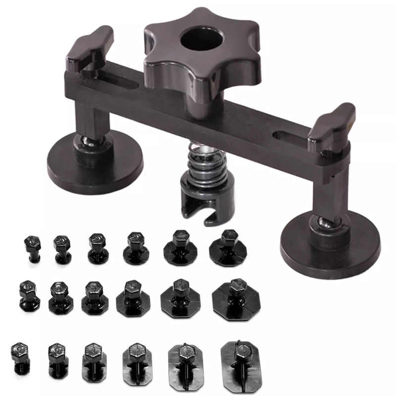 Thumbnail: 1 Set Car Dent Repair Kit Universal Car Paintless Dent Puller Bridge Lifter Tool
