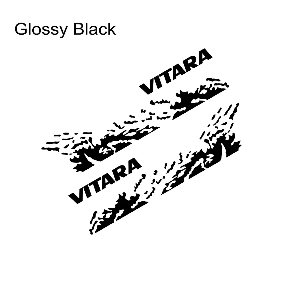 Thumbnail: For Suzuki Vitara 1990 2017 2020 2022 Car Door Side Stickers Mud Splashing Graph