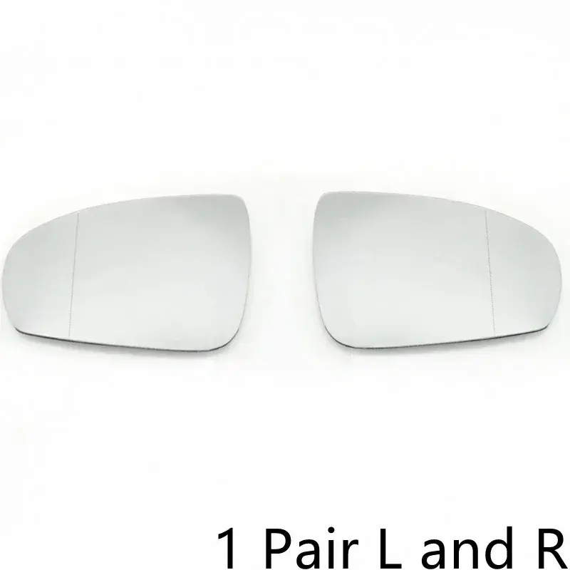 Thumbnail: Exterior Rearview Mirror Lens White Glass With Heated Left Right For Mercedes Be