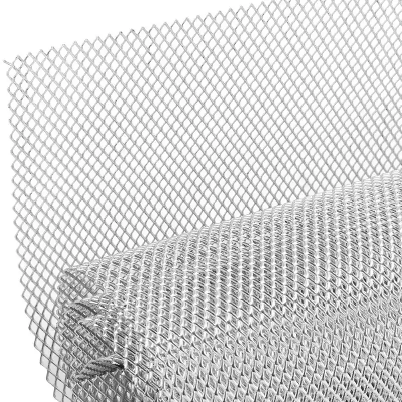 Thumbnail: Bumpers Meshed Trim Aluminum Alloy Car Grille Honeycombs Mesh Center Grille Mesh