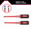 Thumbnail: Hyper Tough 2PK Insulated Screwdriver Set