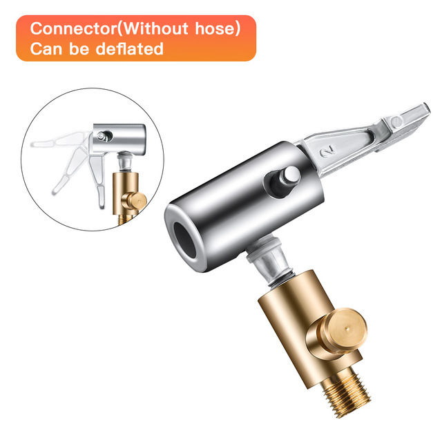 Thumbnail: Portable Car Tire Inflatable Pump Car Air Pump Chuck Compressor Tire Inflator Ti