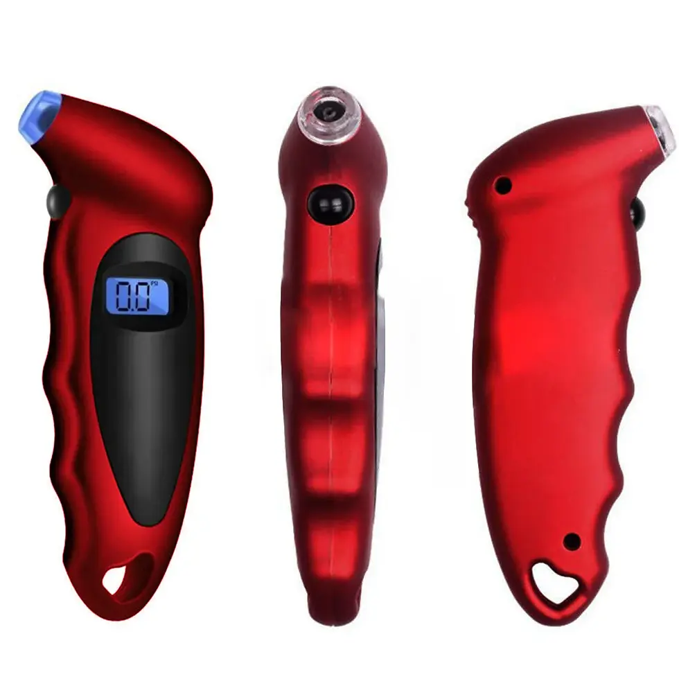 Thumbnail: New Tire Pressure Gauge Backlight High-precision Digital Tire Pressure Monitorin