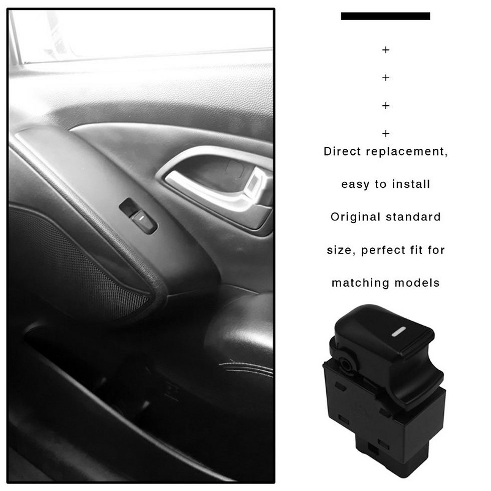 Thumbnail: 93580-2Z000 935802Z000 Car Window Lifter Control Switch Button for Hyundai ix35